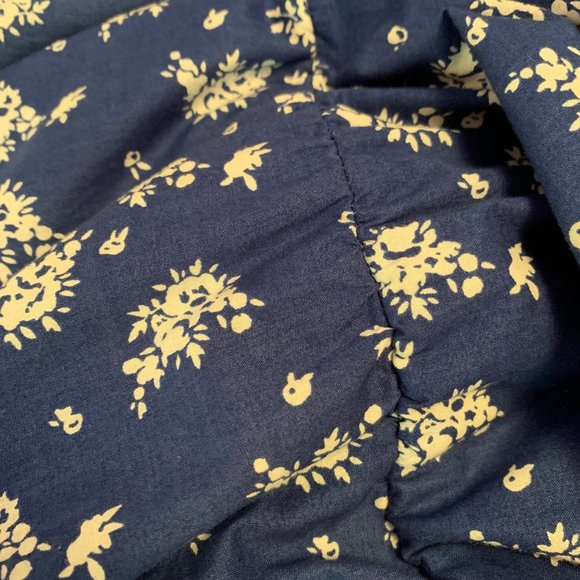 J. Crew Factory Blue and White Cotton Maxi Sun Dress Size 2 - Picture 12 of 12